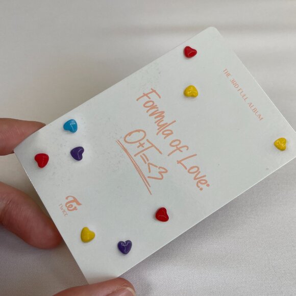 K-pop Twice Formula of Love O+T= 3 14 Album Photocards (Incomplete & Mixed Set) - Picture 5 of 10